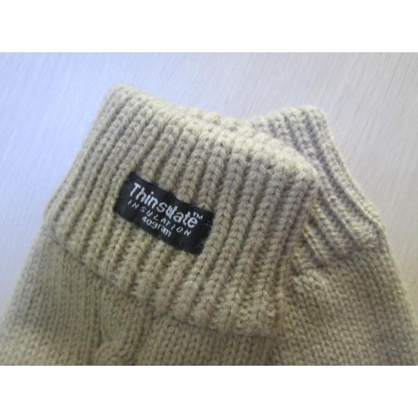 Ladies Acrylic Glove with Cross Hawse--Thinsulate glove--Fashion glove--Solid color