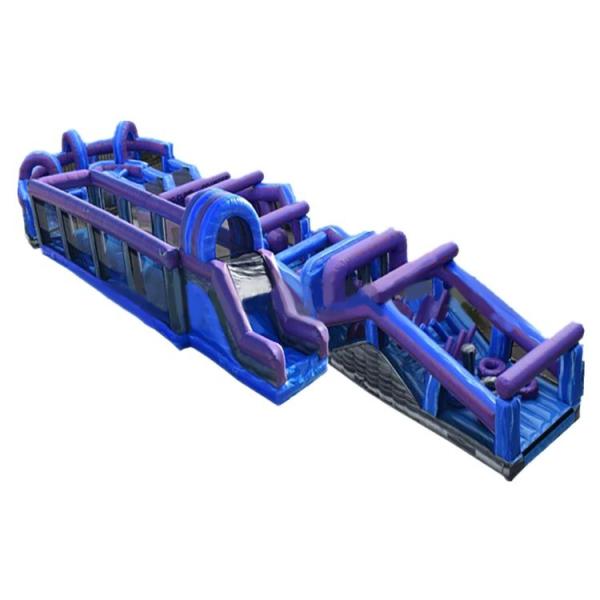 Commercial Inflatable Tunnel Obstacle Course Exciting Bouncy Challenge for Adults