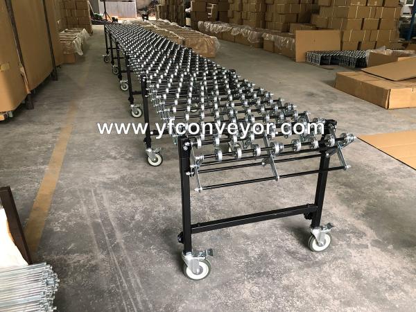 Heavy Duty Gravity Flexible Steel Skate Wheel Conveyor/Warehouse Loading Unloading Conveyor