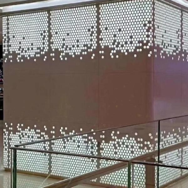 Commercial Perforated Aluminum Cladding Perforated Aluminium Panels Facade