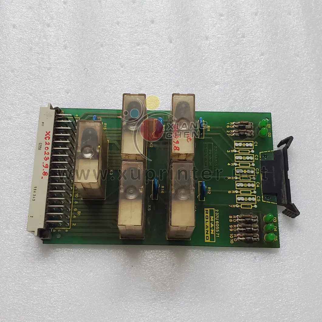Original 237u605571 Relay Circuit Board for Man Roland 700 Offset Press Parts