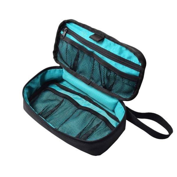 EVA Fascia Gun Electronic Hard Case Mesh Pocket Inside 210T Lining