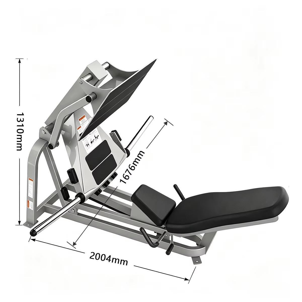 XS11 Leg Press Machine | Commercial Plate Loaded Lower Body Gym Equipment