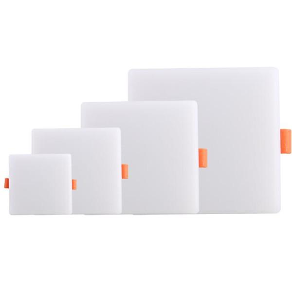 Shopping Mall Use Frameless Panel Light Insert Mount Square Version High Illumination