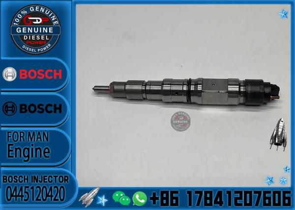 Injetor de combustível 0445120420 0445120425 0445120344 para WEICHAI WD615-CRS-EU4
