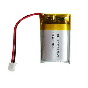 752030 Мини Липо аккумулятор 3.7v 300mah перезаряжаемая Ли полимерная батарея