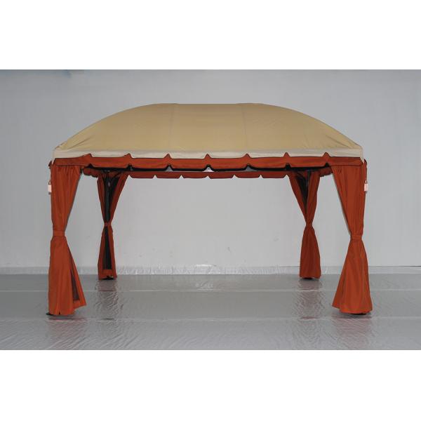 PVC Garden Building Wooden Pavilion Assembly Waterproof Pergola for Outdoor Park