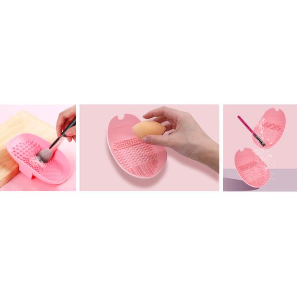 Lash Blackhead Cleaning Eyelash Nose Silicone Makeup Brush Cleaner