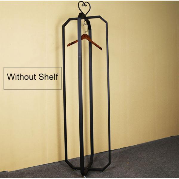 Customized Design Garment Storage Rack / Industrial Clothing Rack Easy Assemble