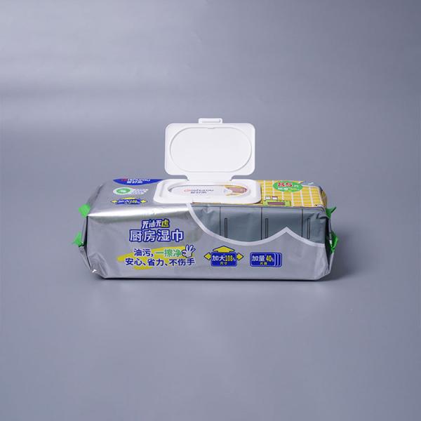 Toallitas húmedas desechables de limpieza de cocina con manchas de aceite espesas, toallitas húmedas de limpieza no tejidas