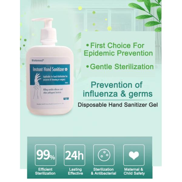 Disposable Hand Sanitizer Gel Anti Virus Covid 19 Sterilize Pandemic Prevention