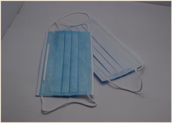 Foldable Disposable Medical Face Mask Extra Soft Ear Loops Eliminate Pressure To Ears