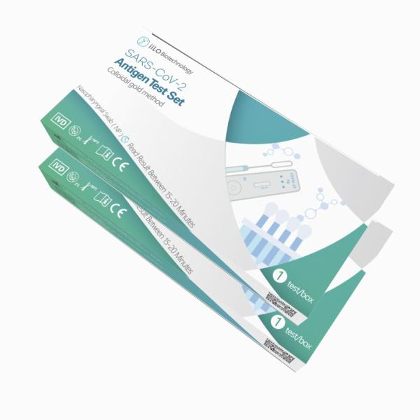 99% Accuracy 15-20 Minutes SARS-CoV-2 Antigen Test Set Nasopharyngeal Swab 1 piece