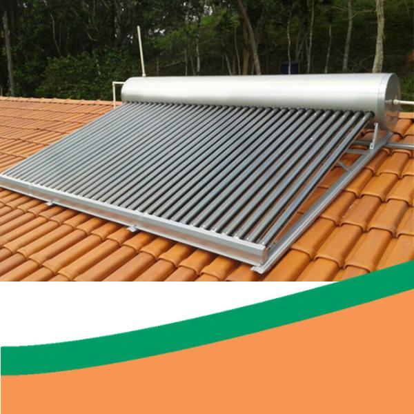 Brazil market rooftop galvanized steel INMETRO thermal solar water heater