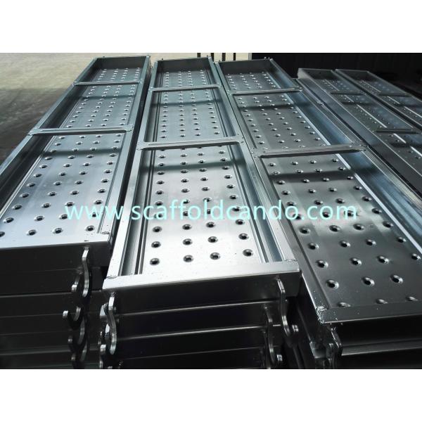 420*1829mm, 480*1829mm scaffolding steel hook planks, catwalk for working platform in Frame scaffolding system