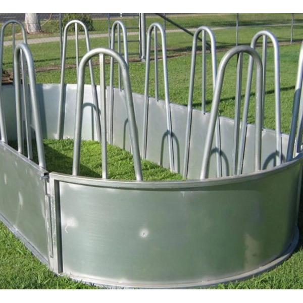 Automatic Wild Galvanized Round Feeder Animal Horse Stable Feeder Cast Iron