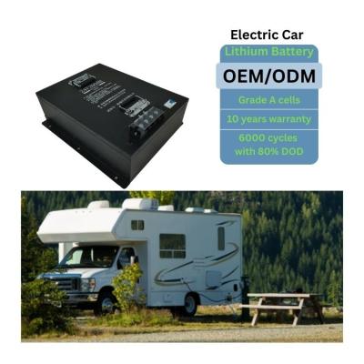 Customized Electric Vehicle Lithium Batteries 24V 200AH Lithium RV Battery