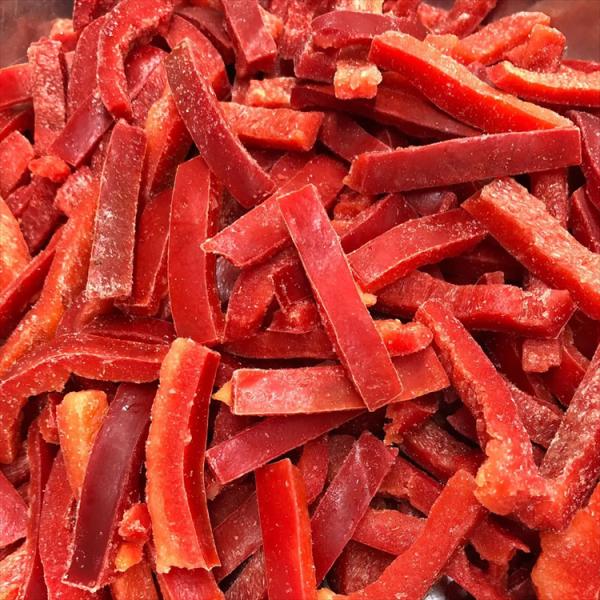 Certified Quality Professional Manufacture IQF Frozen Red Bell Pepper Strips