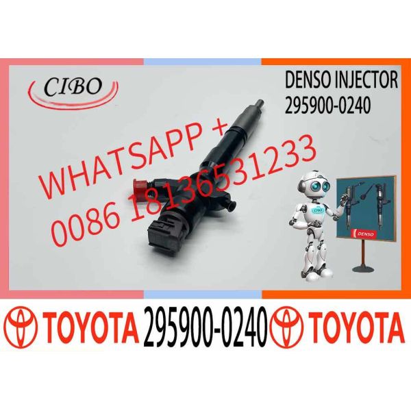 Common Rail Diesel Fuel Injector 23670-30450 295900-0280 23670-30440 295900-0240