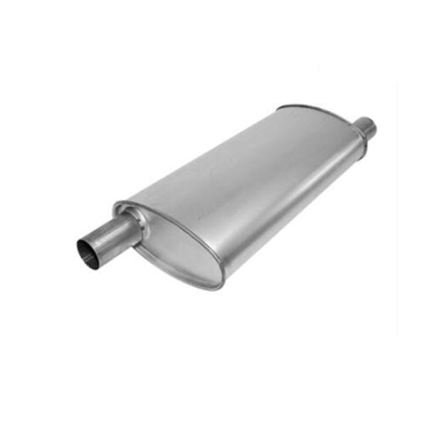 Straight Through Performance Aluminized Stainless Steel Exhaust Muffler