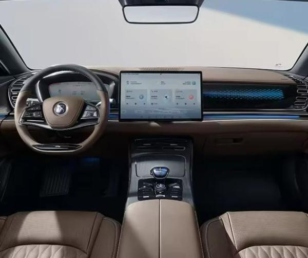Adult Electric Car Byd Han EV English Dashboard and Closed Body Type with English