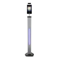 Auto medida da temperatura para o acesso da porta de Shool painel LCD de 8 polegadas com câmera viva