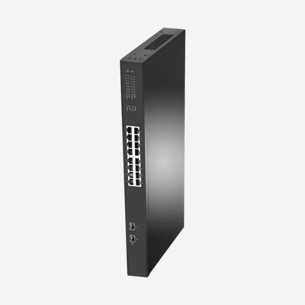 poder Unmanaged do total do interruptor 250W do ponto de entrada do gigabit 36Gbps 16 portuário