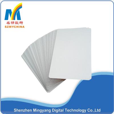 0.22 Mm Thick Metallic Print Business Cards , White Personal Training Business Cards Custom