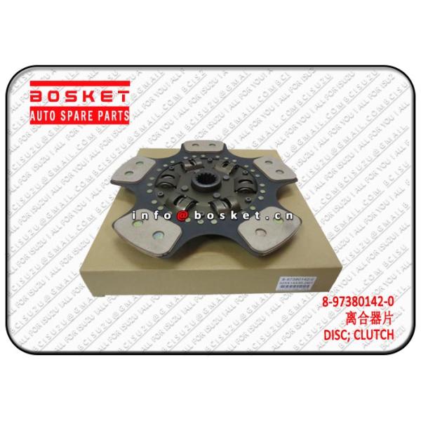 Disco de embrague de Isuzu del automóvil de NKR 4HK1 8973801420 8-97380142-0