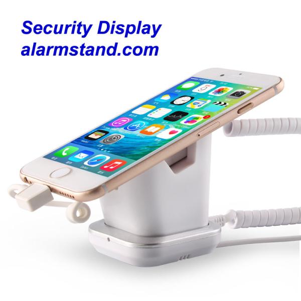 COMER Security alarm system ABS mobile phone display stand with alarm for mobile phone retail stores