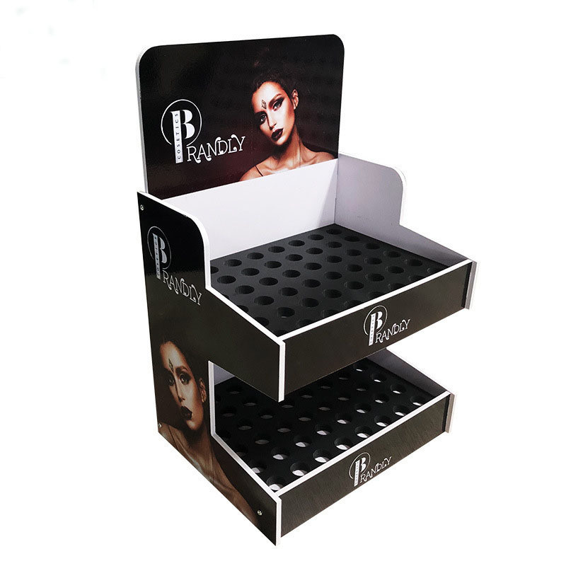 Commercial Sectional Display Furniture with Custom Logo Acrylic Cosmetic Display Cases