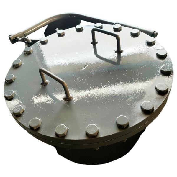 Carbon Steel Quick Opening Circular Manhole Cover Strong Versatility