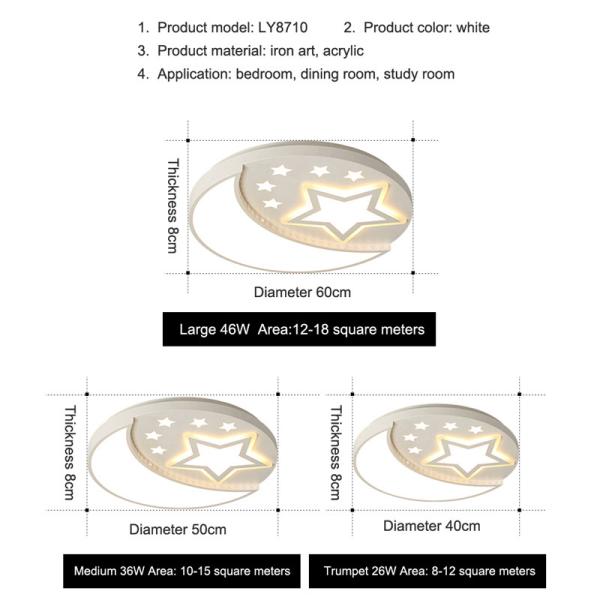 Modern unique ceiling light for indoor Kids room Children Room Lighting (WH-MA-12)
