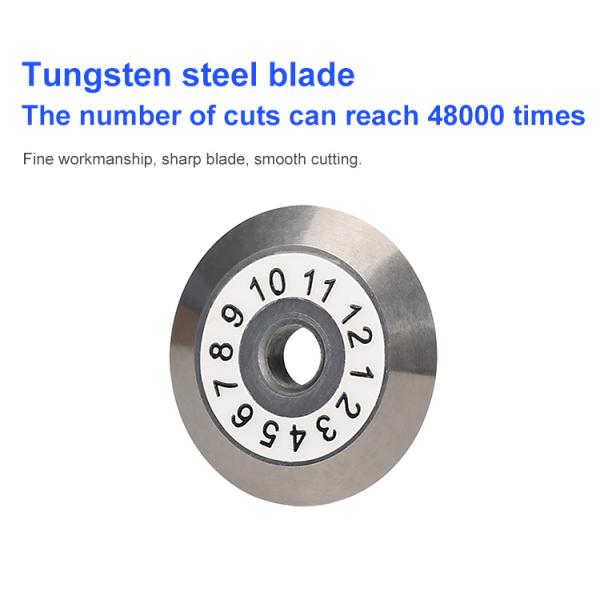 12 Sides Fiber Cleaver Blade