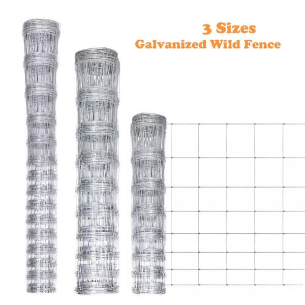 Steel 1.8mm Diameter Wire Cattle Fencing With 8foot Height