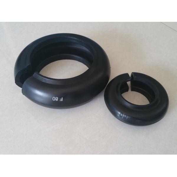 Черное соединение покрышки НБР резиновое для сталелитейной промышленности, прочности на растяжение 8 - 12Мпа