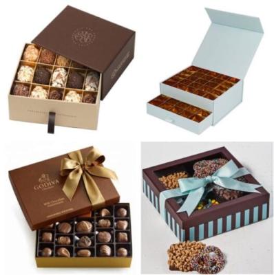 ODM Paper Food Grade Packaging Customized Size Chocolate Packing Box