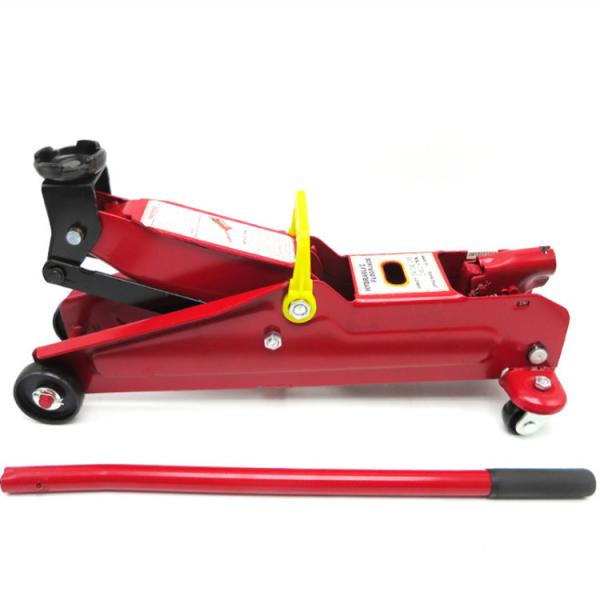Steel Plate 380mm Heavy Duty Car Jack , 2.5 Tonne Low Profile Trolley Jack