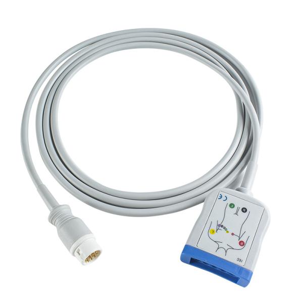 Compatible P-hilips EKG Trunk Cable - M1663A For 78352C, 78354C, 78834C, 867036, HeartStart MRx, IntelliVue