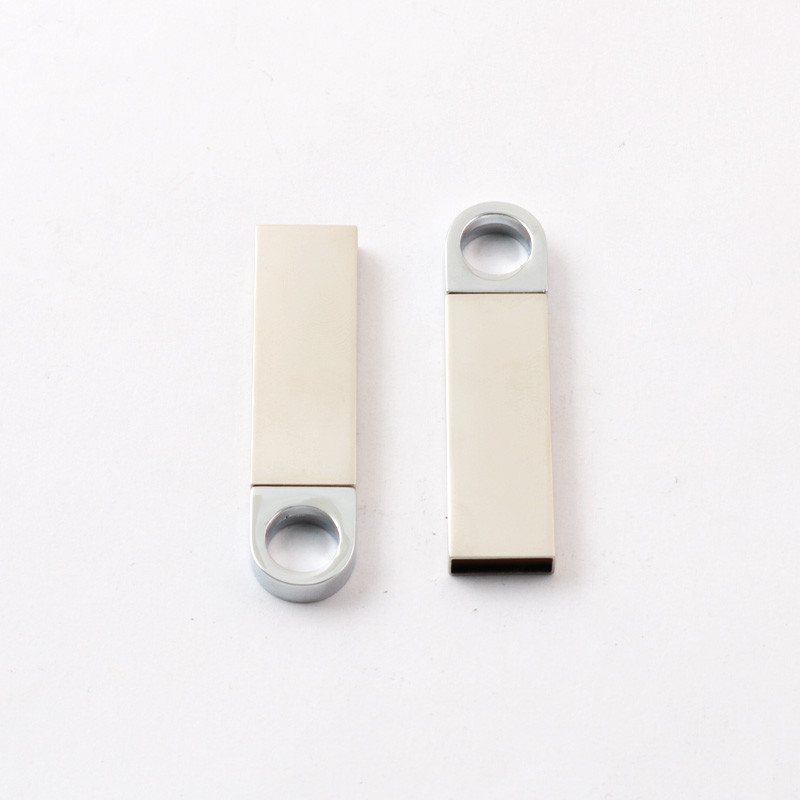 Ручка памяти USB логотипа 2,0 лазера привода USB металла 4GB 8GB 16GB внезапные серебряная