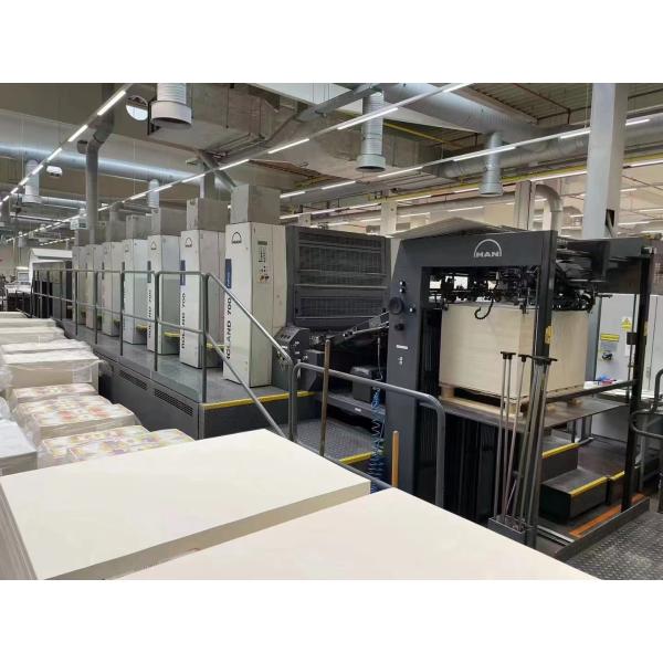 Screen Printer Plate Type Secondhand Presses Heidelberg Printing Machine Paper Roll For Printing Industry