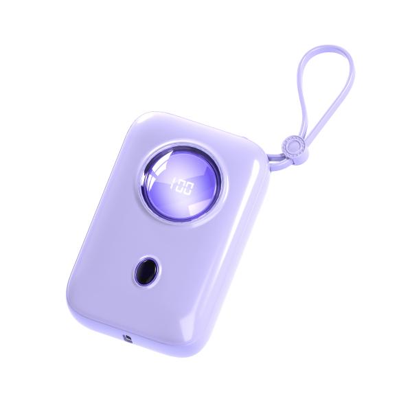 Ultra Compact Mini Power Bank Fast Charging 10000mah Type C Input