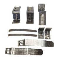 Partes de soldadura de chapa de metal CNC de precisión Aluminio Titanio