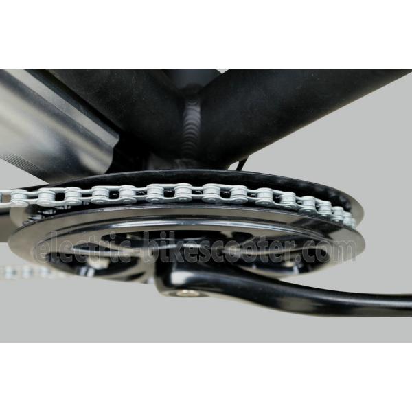 25km/H Electric Mountain Bicycle , Magnesium Alloy Electric Mountain Bikes For Men