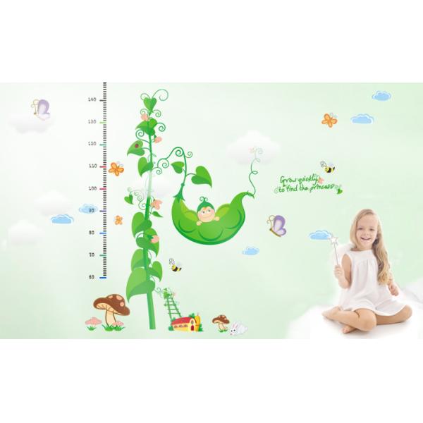 PVC Removable Wall Stickers For Children ，Height Measurement Sticker