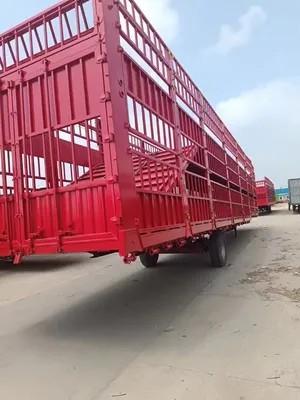 3/4 Axles Max Payload 30000 kg Double Deck Animal Poultry Livestock Semi Trailer