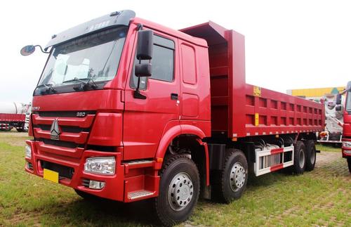 8x4 12 Wheeler Drive Heavy Duty Mining Dump Tipper Truck For Transporting Sand / Stone Ore ZZ3317N3067W