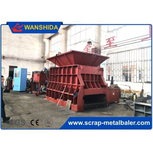 Industrial Metal Shear System for Scrap Yard Operations with 400T Force and Compact Layout