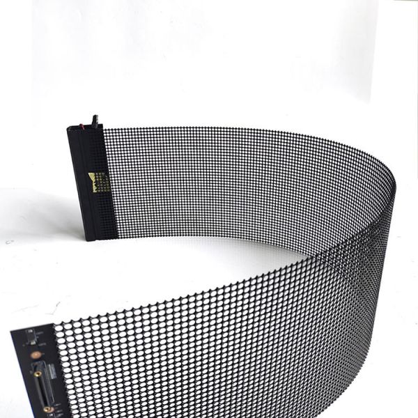 LED Holographic Projection Screen For Interactive Advertising Trade Shows Transparent 3D Holographic Invisible Screen