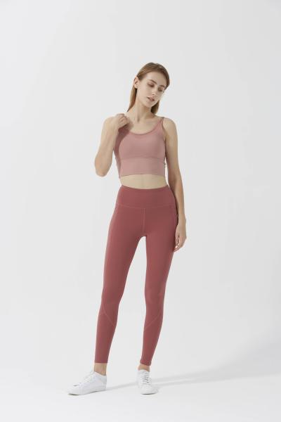 High Waisted Sports Workout Leggings Women Squat Proof Yoga Pants Quick Drying
